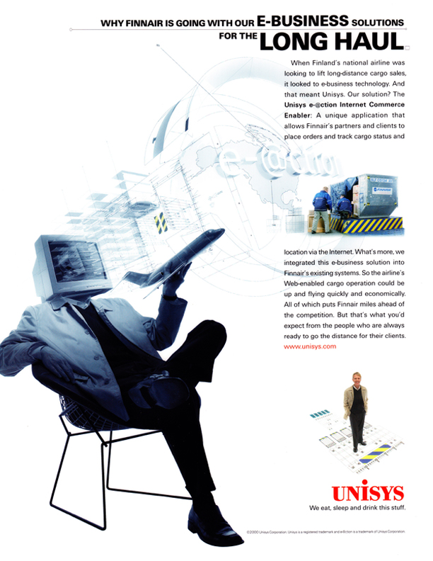 Unisys Print Ad